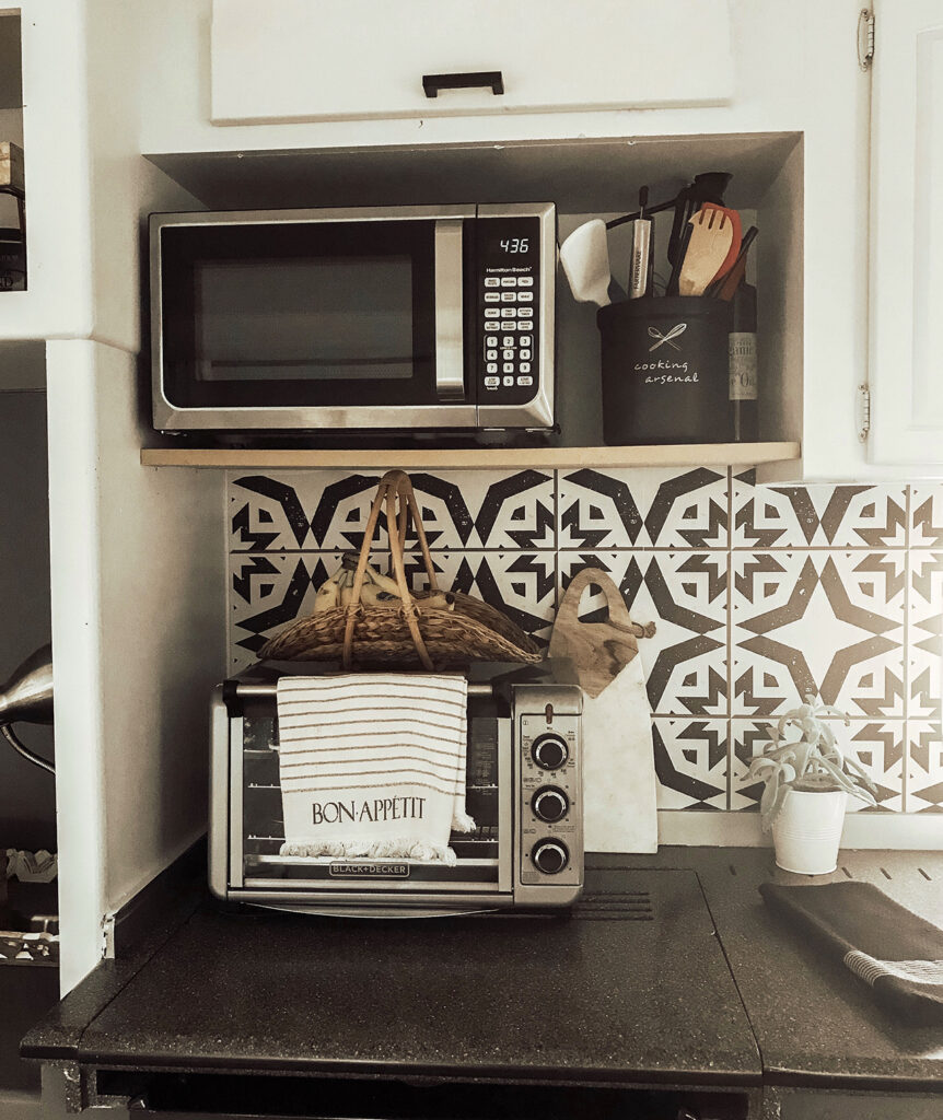 RV kitchen interior