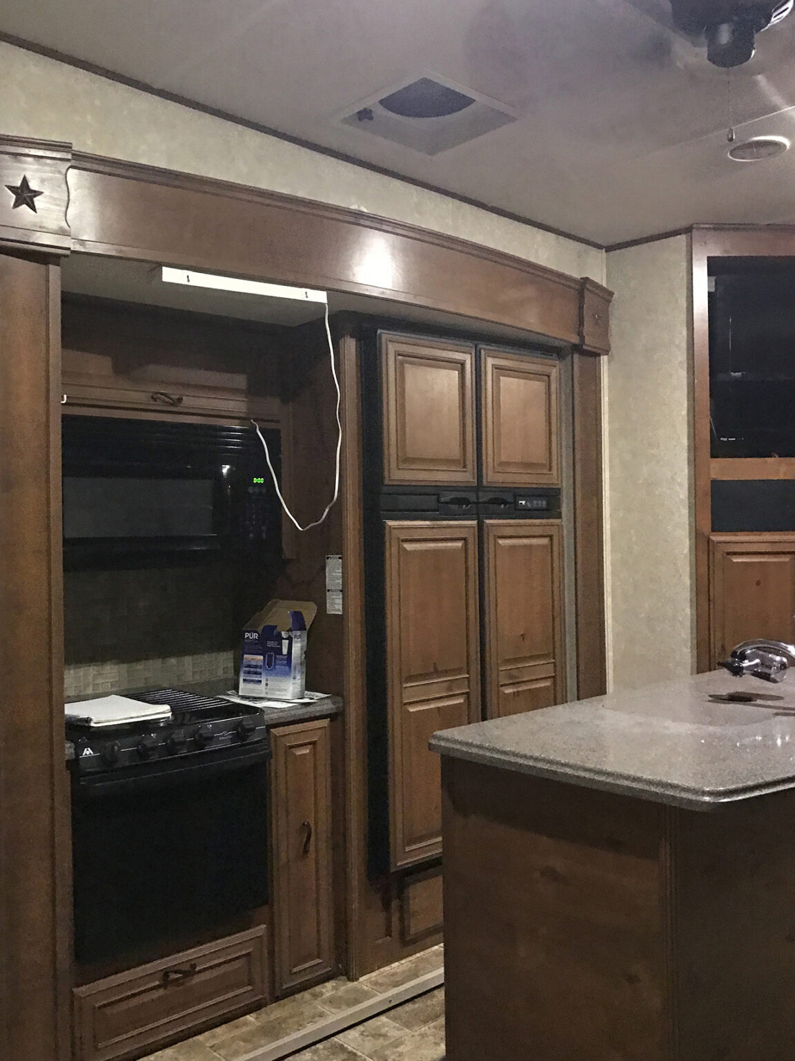 Renovated fifth wheel by @r.maria.fuller
