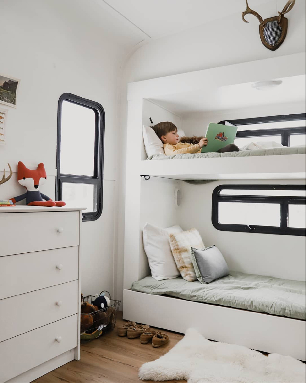 Renovated fifth wheel by @r.maria.fuller