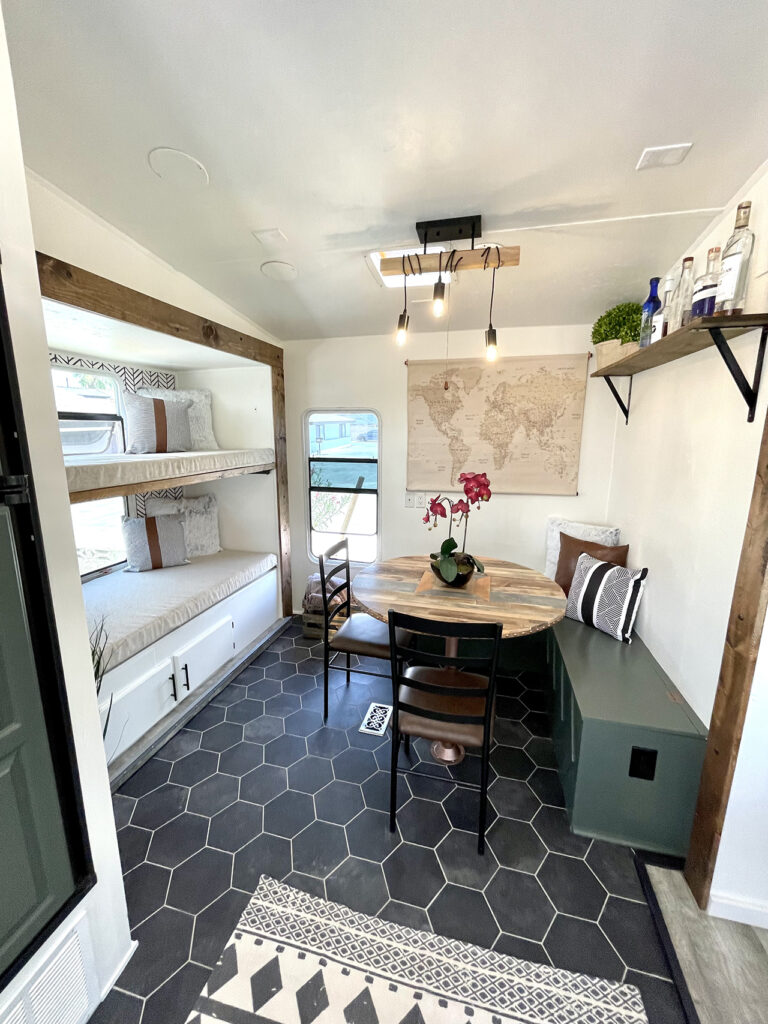 modern RV renovation