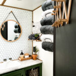 family-friendly camper bathroom