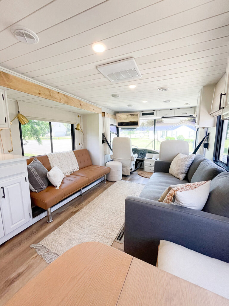 modern motorhome renovation