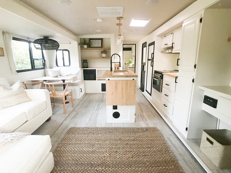 modern RV remodel