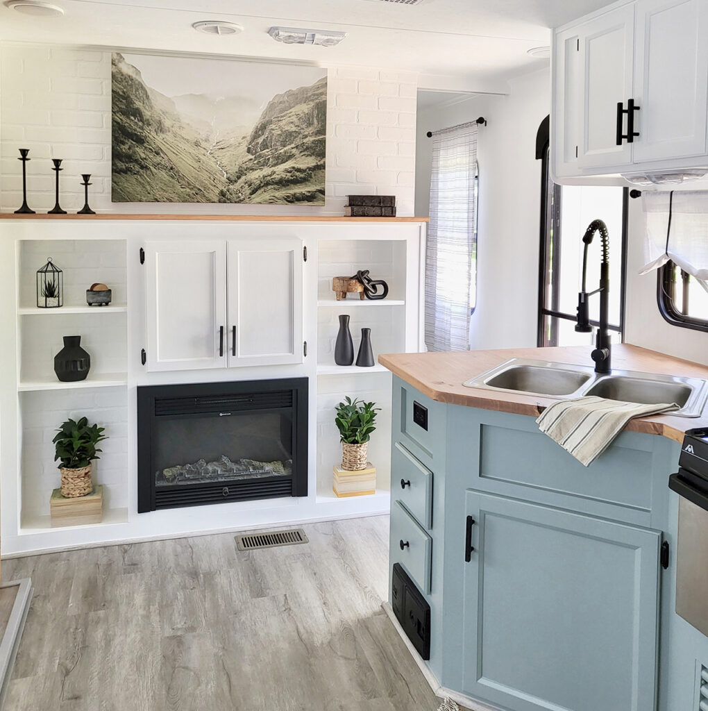 keystone travel trailer renovation