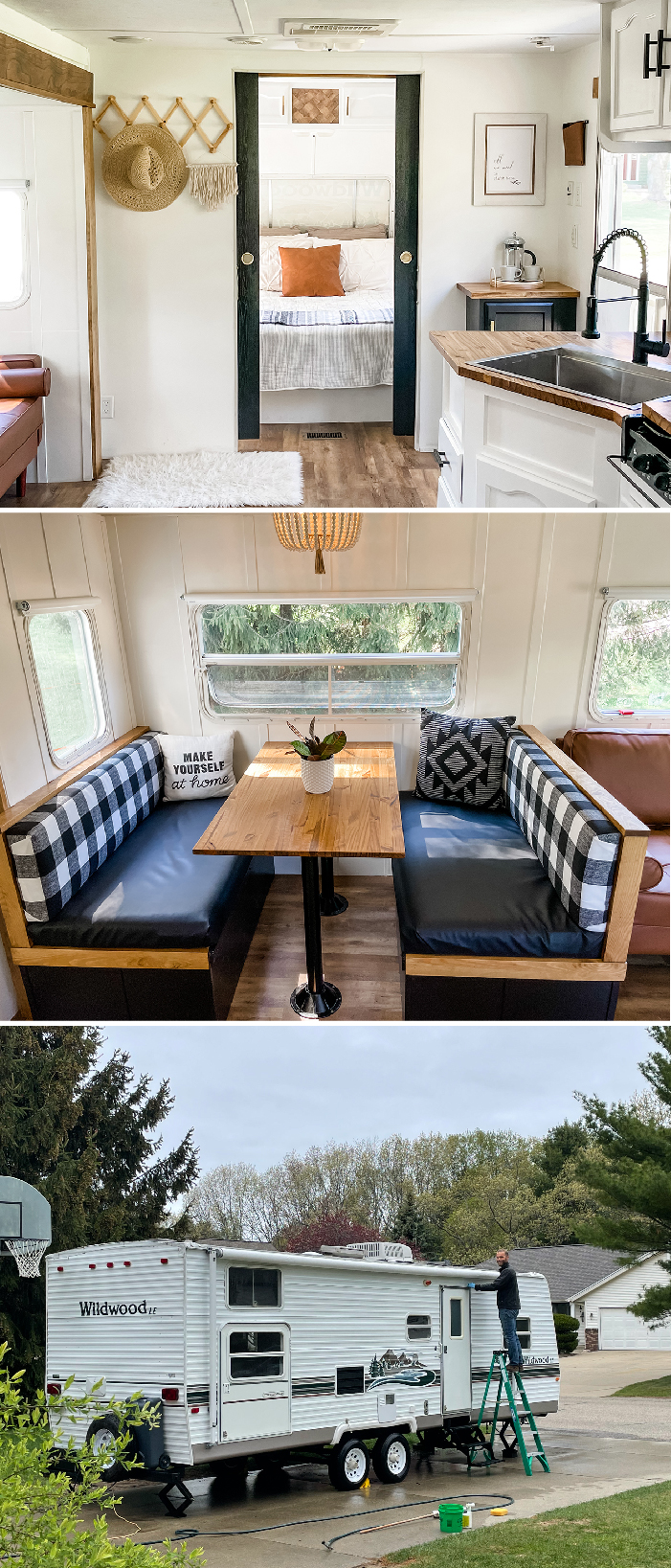 Wildwood Travel Trailer Renovation by @homeonwoodlark