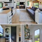 modern RV interior