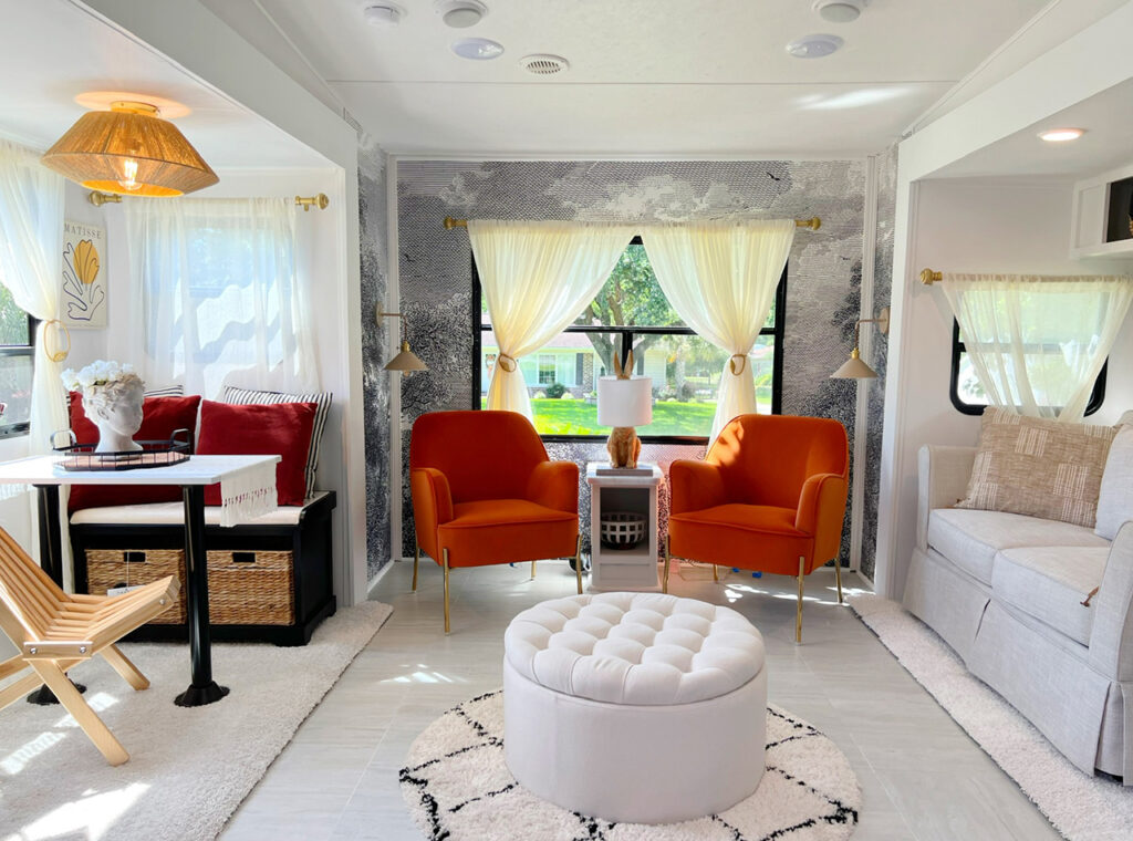 Forest River Crusader Renovation with modern interior