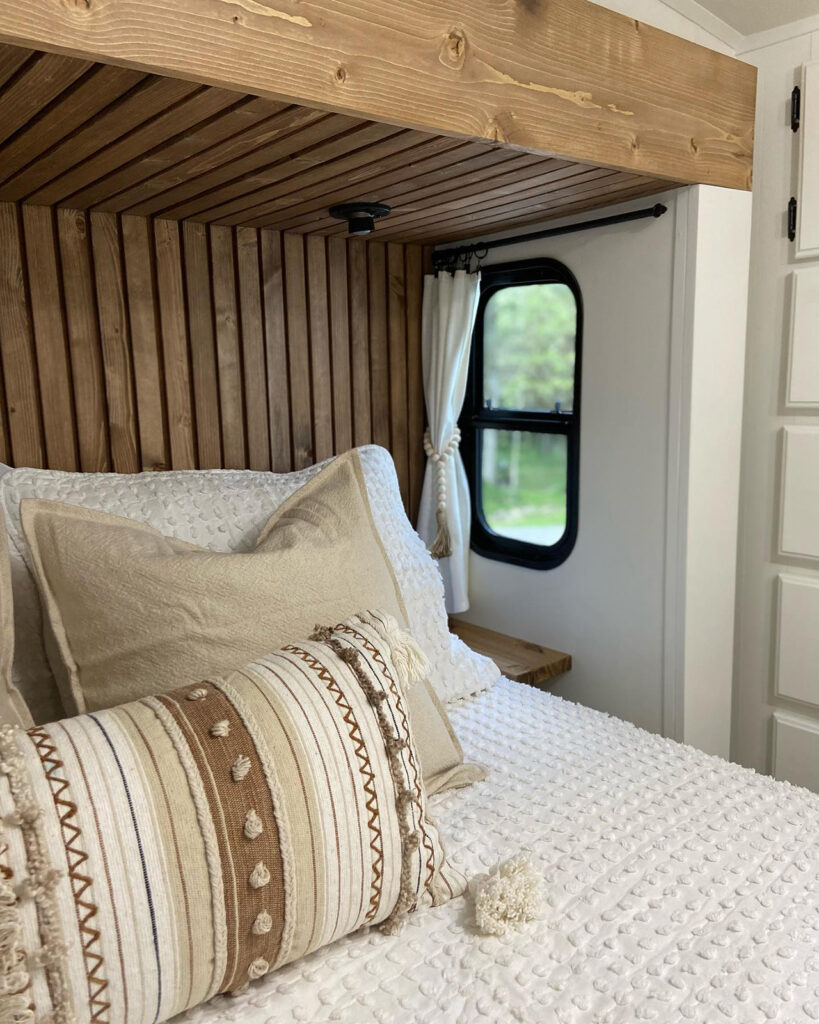 RV bedroom remodel